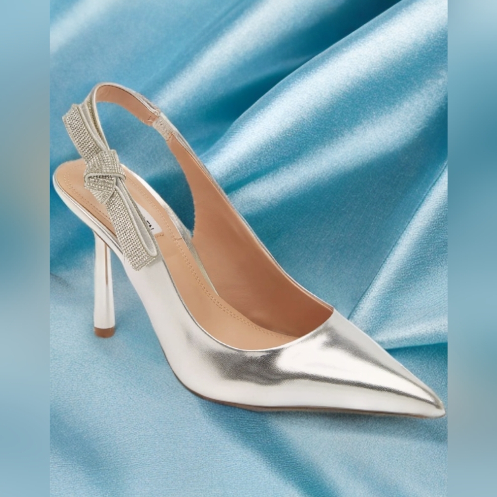 Stefani Metallic Slingback Pump - Steve Madden